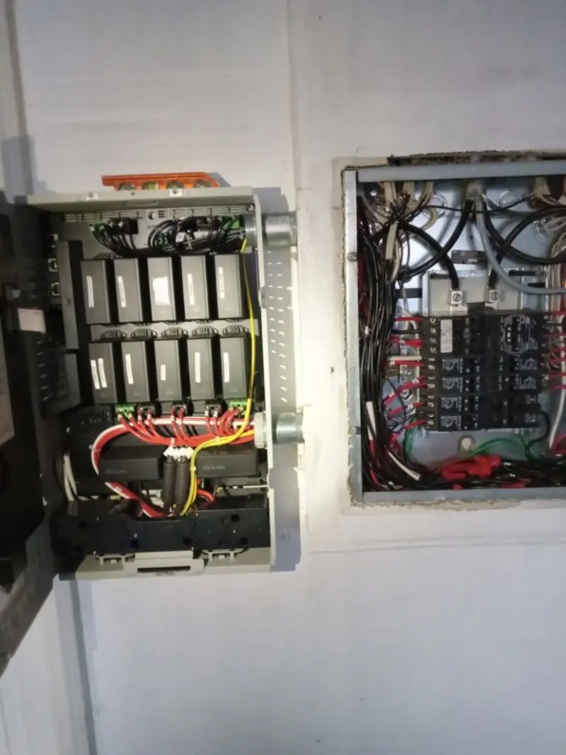 Electrical panel upgrade completed for Commercial Electrician Services in Surf City